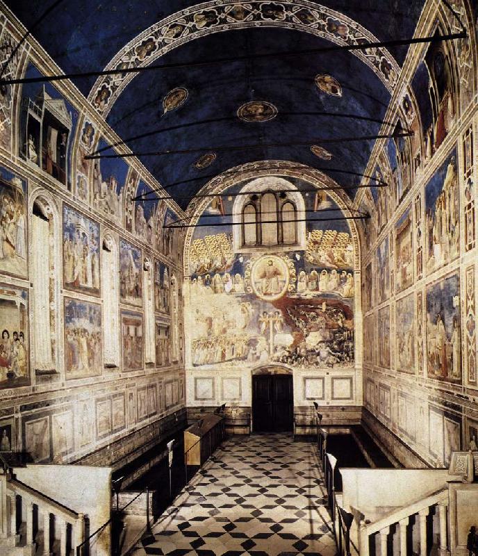 GIOTTO di Bondone The Chapel viewed towards the entrance sdg china oil painting image